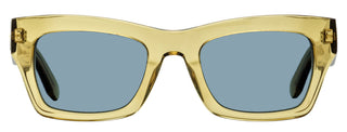 Ferragamo Bold Rectangular Sunglasses SF996SCP 690 Champagne 51mm
