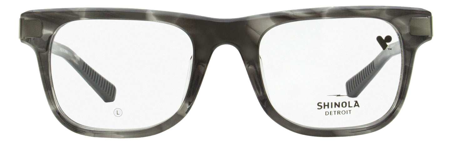 Shinola Modified Rectangle Eyeglasses SH15002 033 Smoke Havana 51mm