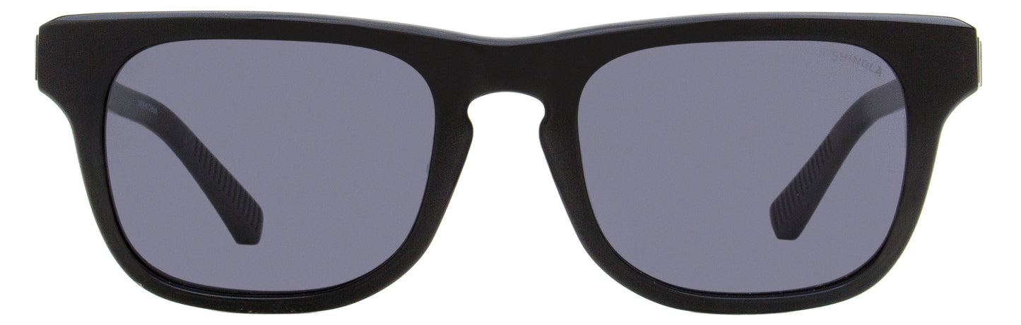 Shinola Monster Rectangle Sunglasses SH1502SM 001 Black 52mm