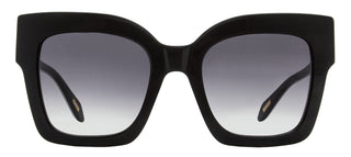 Just Cavalli Square Snakeskin Sunglasses SJC019K 0700 Black 52mm