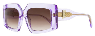 Just Cavalli Transparent Butterfly Sunglasses SJC020K 06SC Violet 54mm