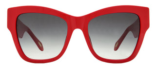 Just Cavalli Square Channel Logo Sunglasses SJC037 06XX Red 54mm