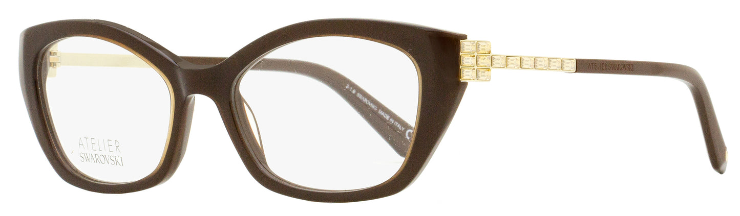 Swarovski Atelier Eyeglasses SK5361P 036 Brown/Gold 52mm 5361P