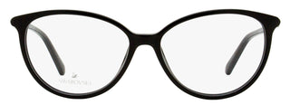 Swarovski Modern Oval Eyeglasses SK5385 001 Black 54mm