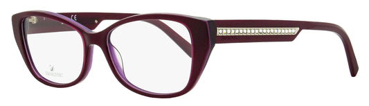 Swarovski Rectangular Eyeglasses SK5391 081 Violet 53mm