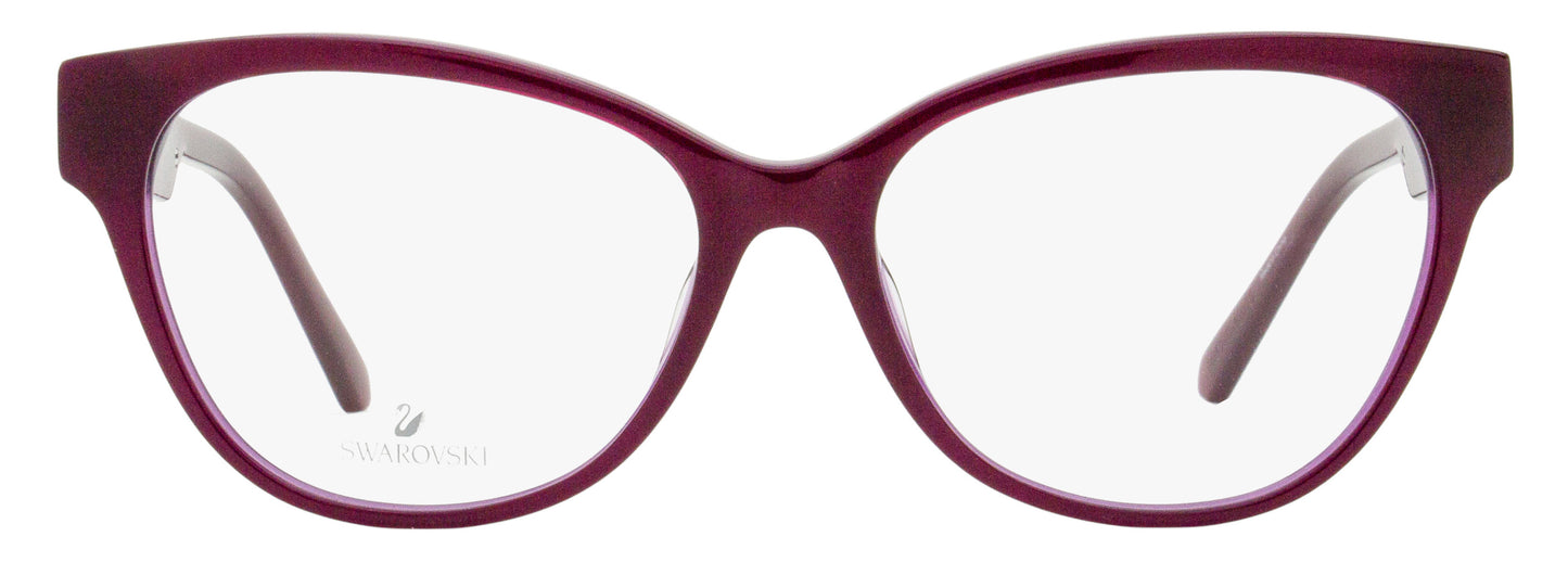 Swarovski Crystal Row Eyeglasses SK5392 081 Violet 55mm