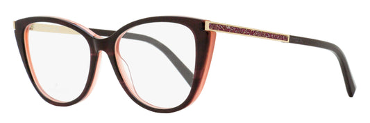 Swarovski Butterfly Eyeglasses SK5414 069 Dark Brown/Rose 53mm