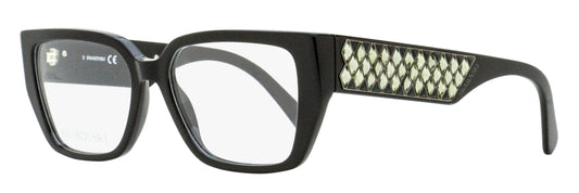 Swarovski Lattice Crystal Eyeglasses SK5446 001 Black 54mm
