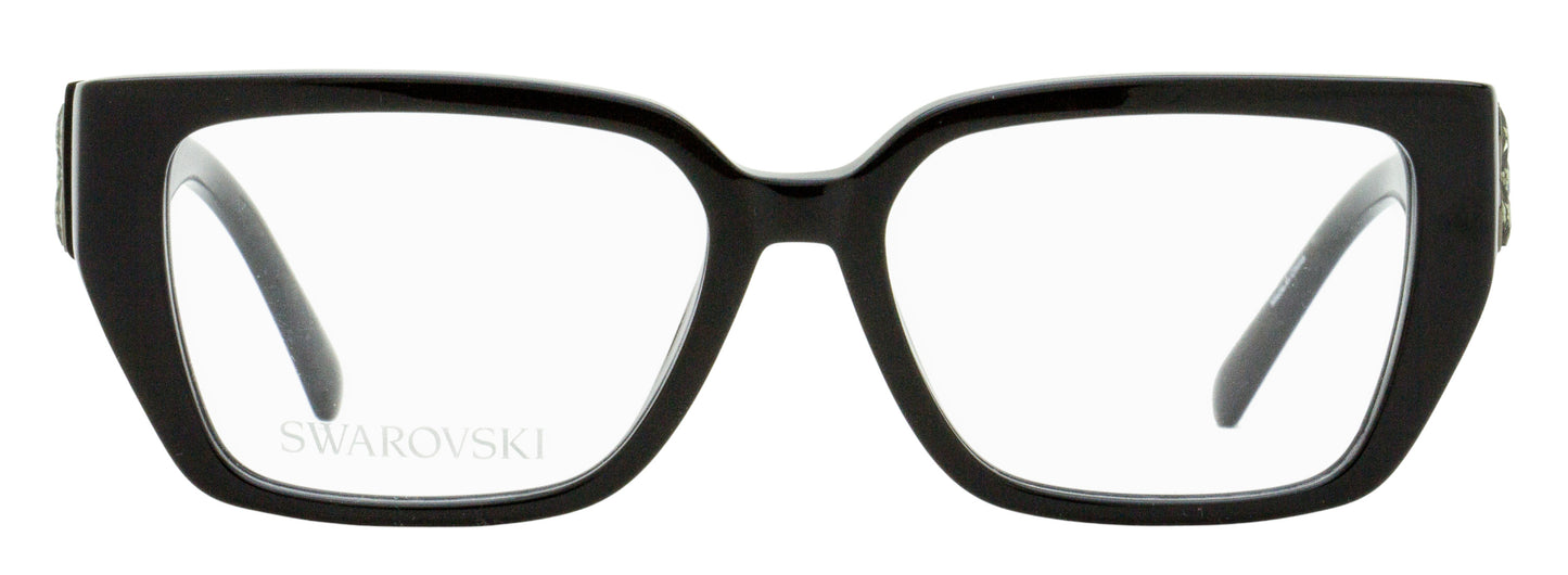 Swarovski Lattice Crystal Eyeglasses SK5446 001 Black 54mm