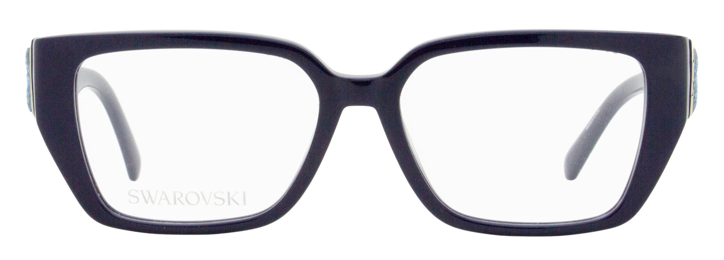 Swarovski Lattice Crystal Eyeglasses SK5446 090 Dark Blue 54mm