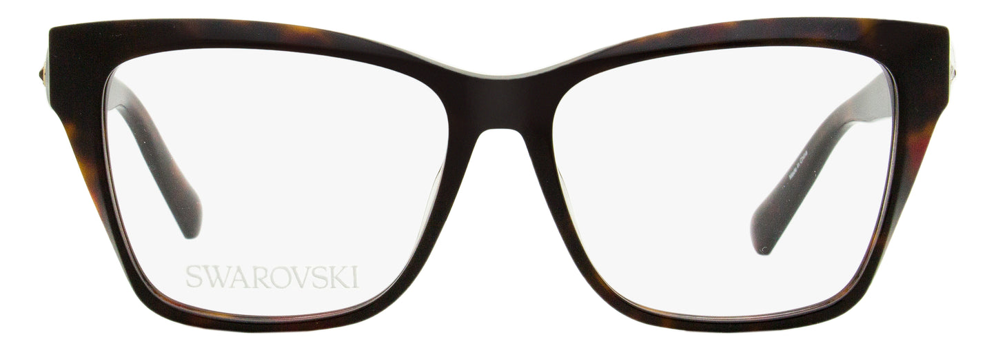 Swarovski Square Eyeglasses SK5468 052 Dark Havana 53mm