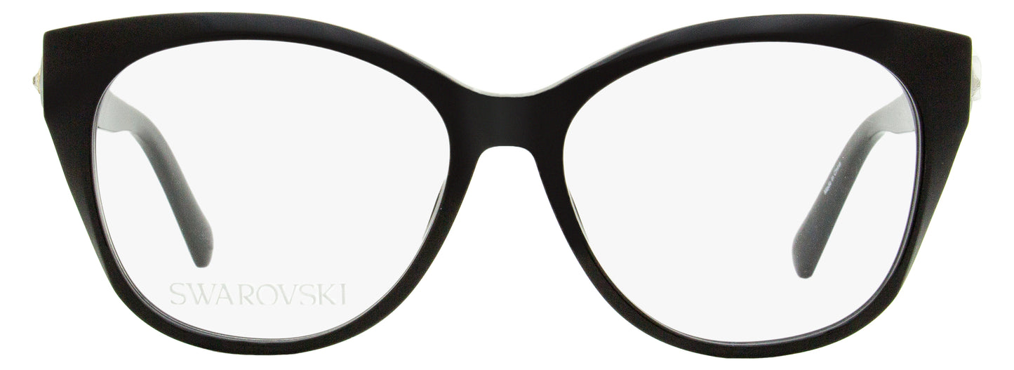 Swarovski Oval Eyeglasses SK5469 001 Black 53mm