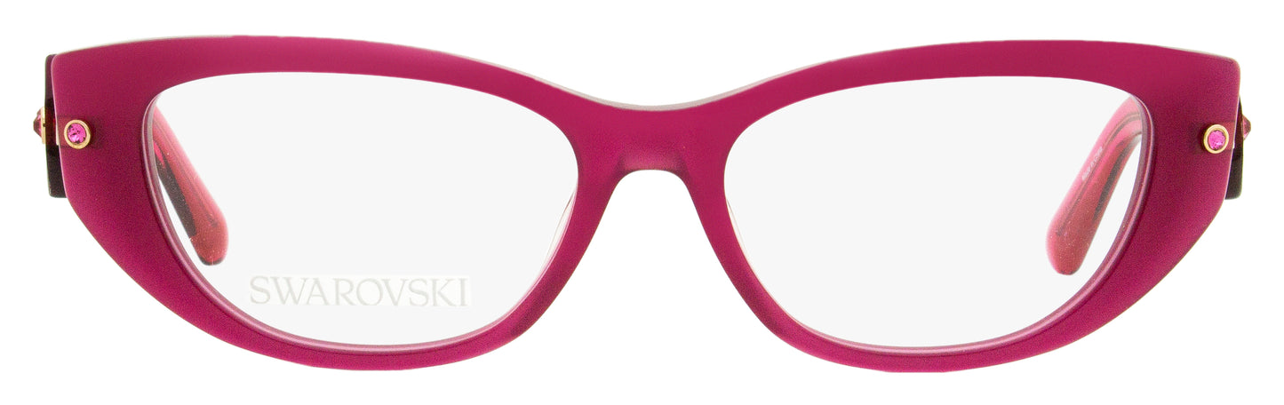 Swarovski Cat Eye Eyeglasses SK5476 072 Rose 53mm