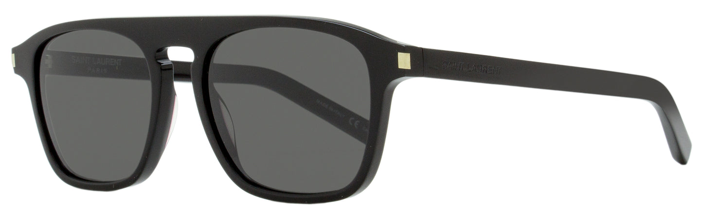 Saint Laurent Rectangular Sunglasses SL 158 001 Black 52mm YSL