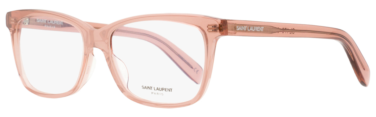 Saint Laurent Rectangular Eyeglasses SL 170 004 Transparent Nude 54mm 170