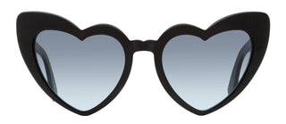 Saint Laurent LouLou Heart Sunglasses SL 181 008 Black 54mm
