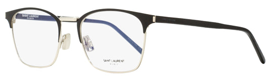 Saint Laurent Rectangular Eyeglasses SL 224 002 Black/Palladium 52mm 224