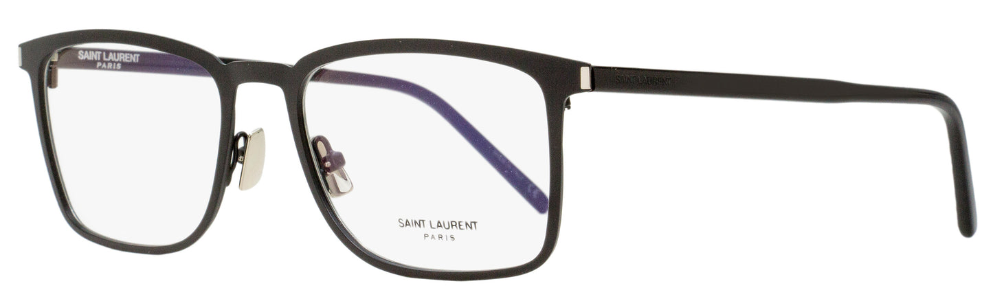 Saint Laurent Rectangular Eyeglasses SL 226 005 Matte/Shiny Black 54mm 226