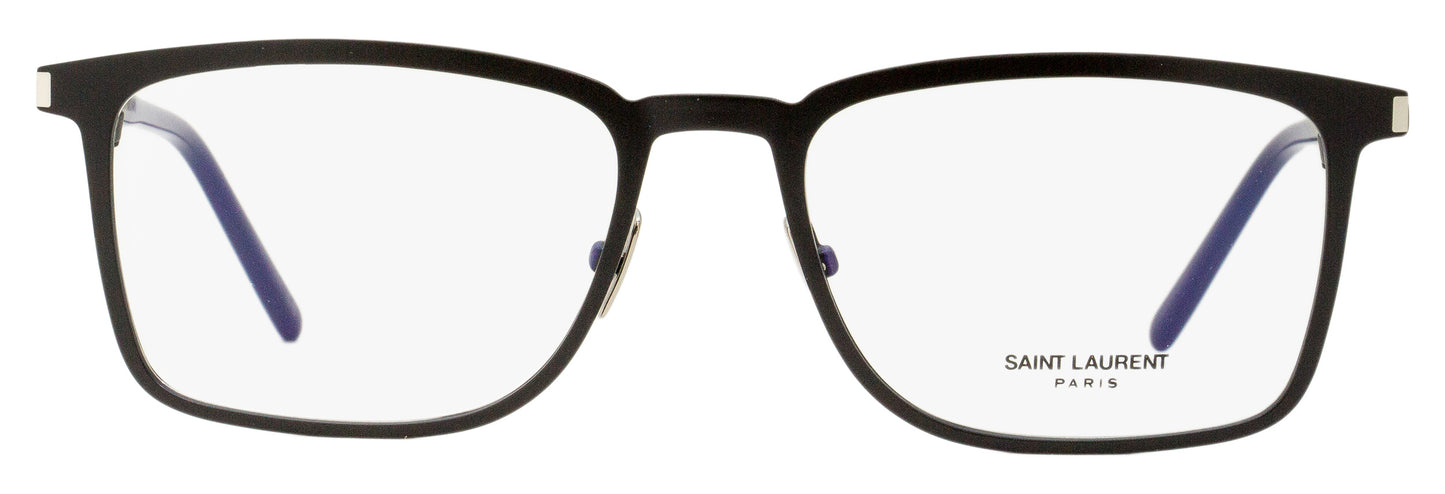 Saint Laurent Rectangular Eyeglasses SL 226 005 Matte/Shiny Black 54mm 226