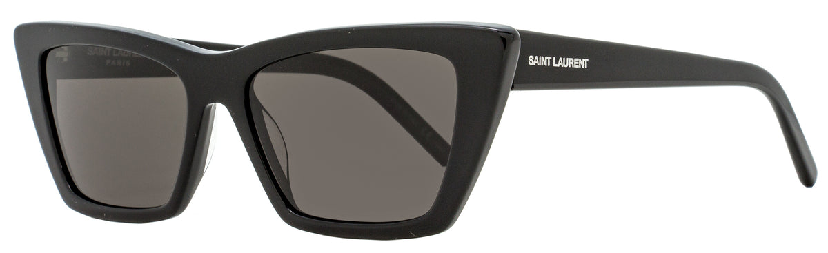 NEW SAINT LAURENT SL276 MICA 001 CAT EYE  SUNGLASSES SAINT LAURENT MICA SL 276 Saint Laurent SL 276 MICA OPT Eyeglasses 001 Shiny Black  main image 2
