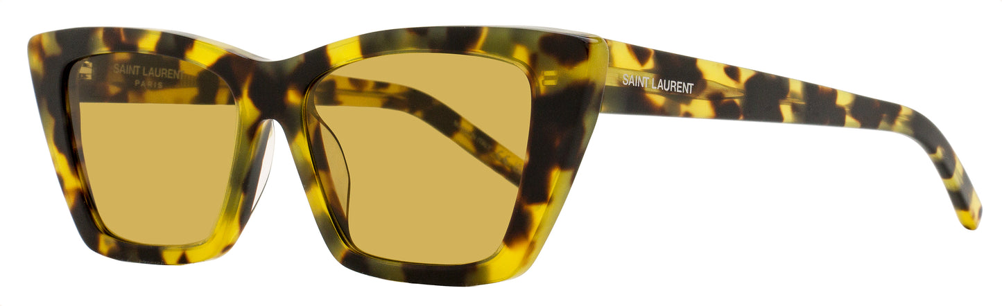 Saint Laurent Mica Sunglasses SL 276 037 Havana 53mm YSL