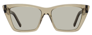 Saint Laurent Mica Cat-Eye Sunglasses SL 276 045 Transparent Brown 55mm