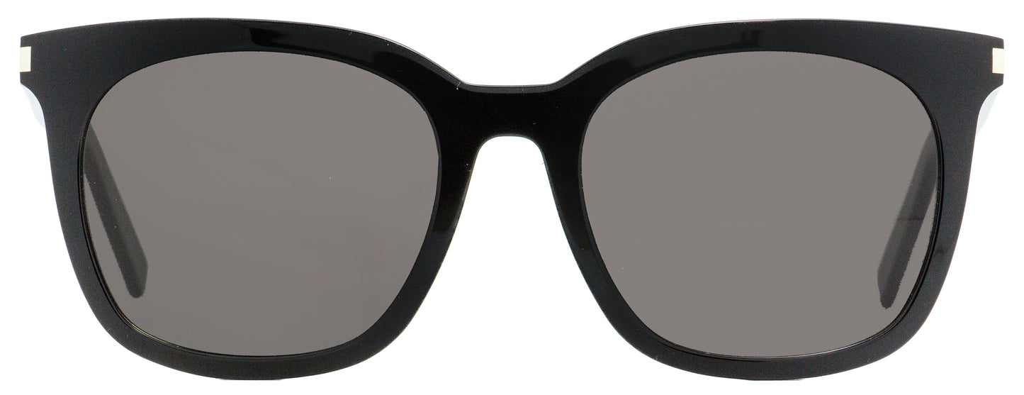 Saint Laurent Rectangular Sunglasses SL 285F Slim 001 Black 54mm YSL