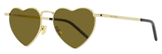 Saint Laurent Metal LouLou Sunglasses SL 301 015 Gold/Black 52mm