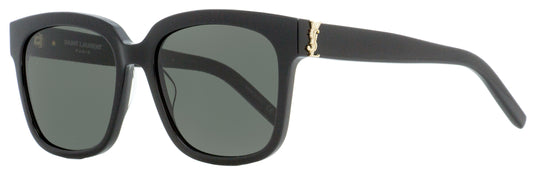 Saint Laurent Square Sunglasses SL M40 003 Black 54mm YSL