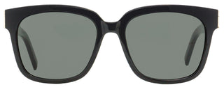 Saint Laurent Square Sunglasses SL M40 003 Black 54mm YSL