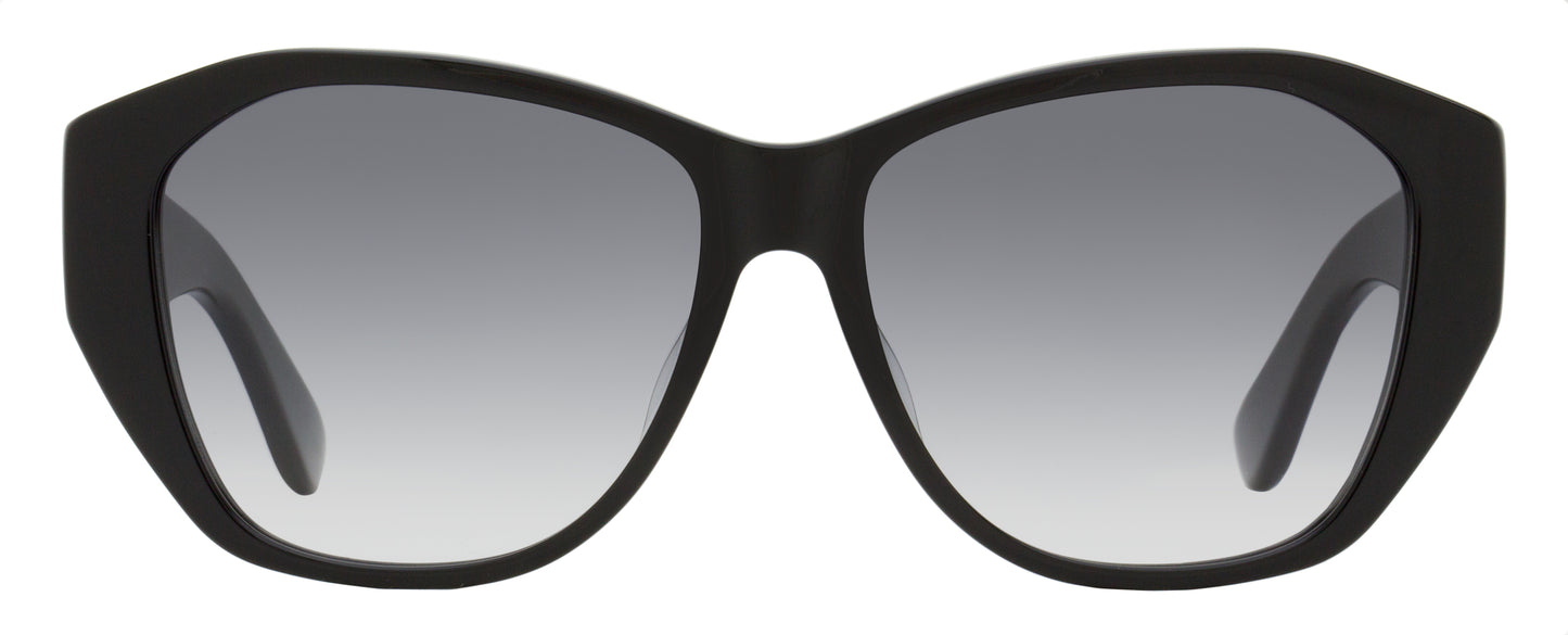 Saint Laurent Butterfly Monogram Sunglasses SL M8 001 Black 56mm