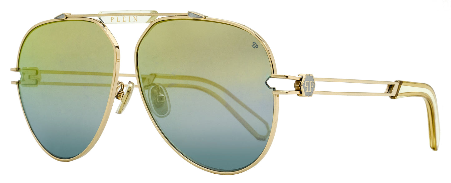 Philipp Plein Plein Seventies Sunglasses SPP048M 033M Rose Gold 62mm