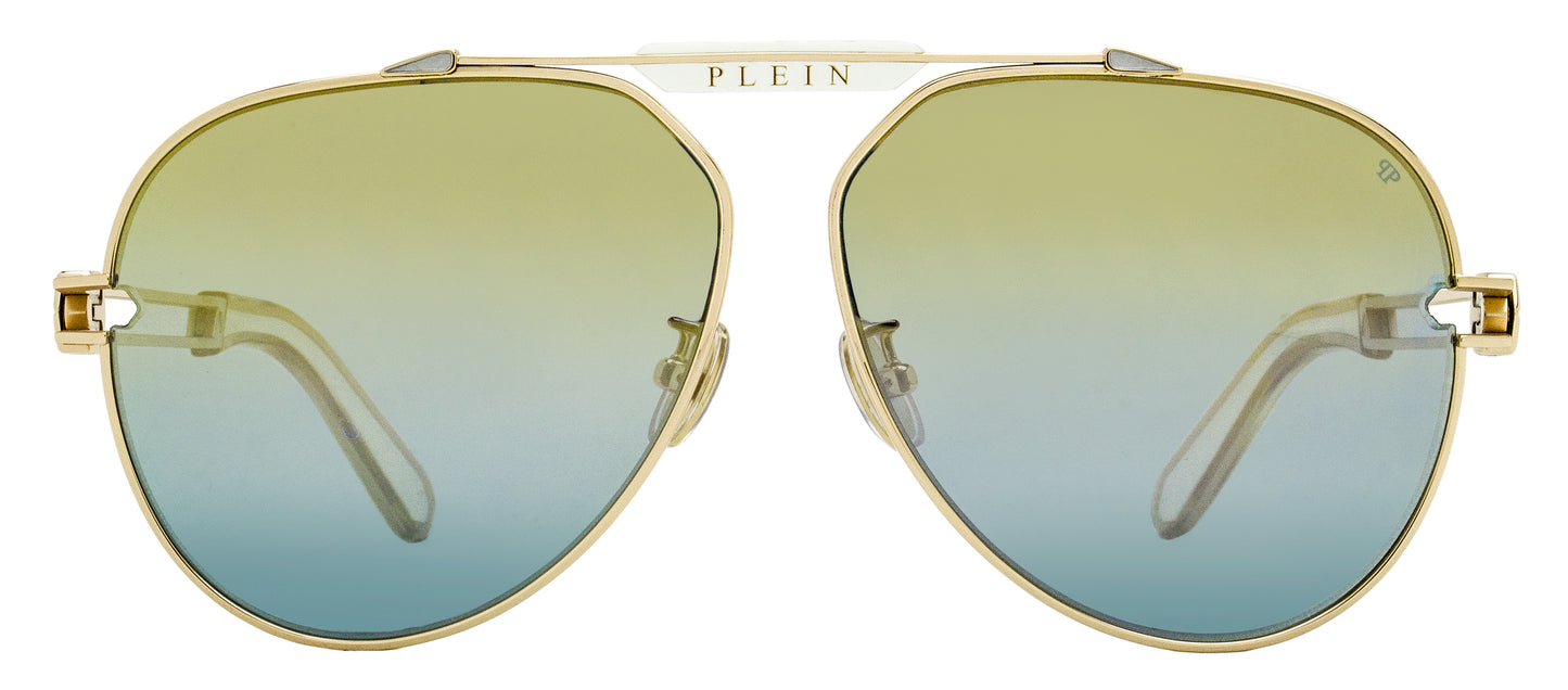 Philipp Plein Plein Seventies Sunglasses SPP048M 033M Rose Gold 62mm