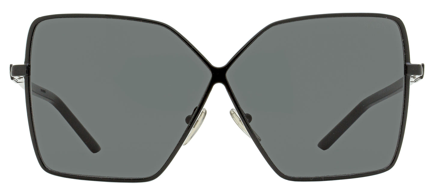 Prada Butterfly Sunglasses SPR50Y 1AB5S0 Black/White 64mm
