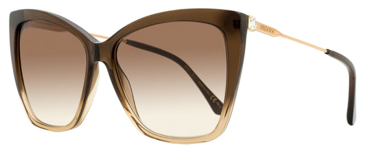 Jimmy Choo Butterfly Sunglasses Seba 0MYHA Brown-Beige/Copper 58mm