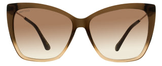 Jimmy Choo Butterfly Sunglasses Seba 0MYHA Brown-Beige/Copper 58mm