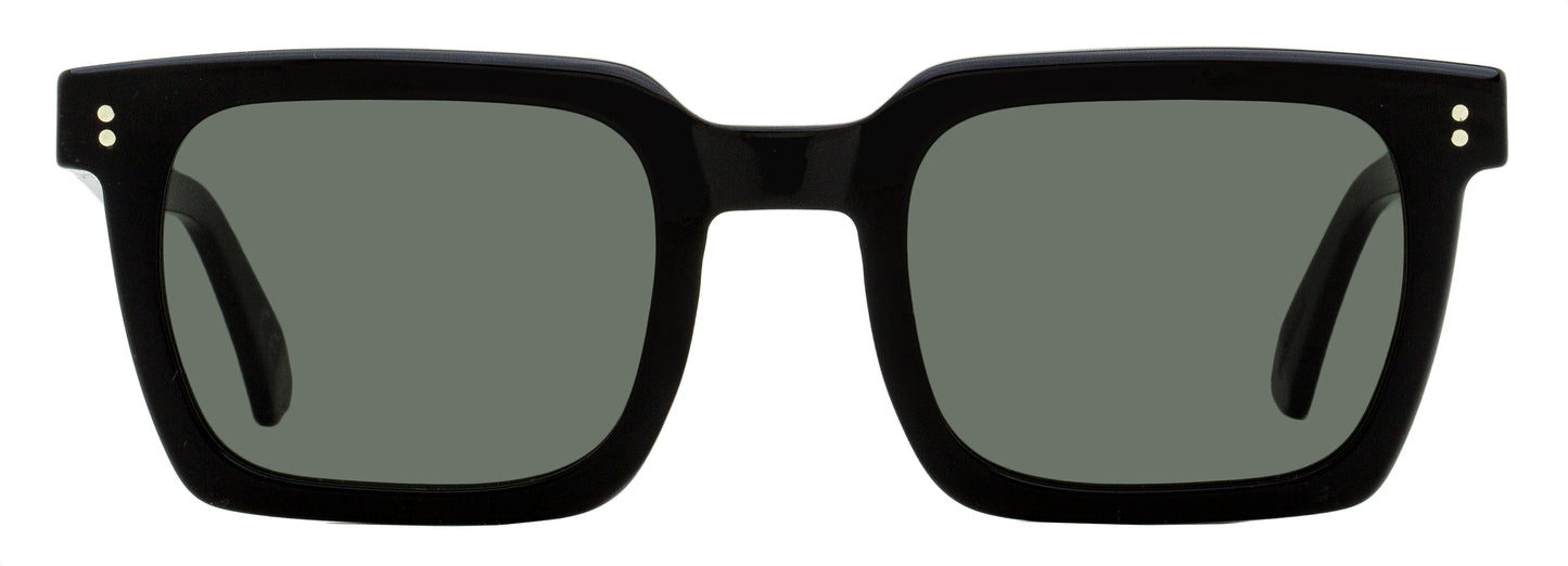 Retrosuperfuture Square Angular Sunglasses Secolo B4E Black 50mm