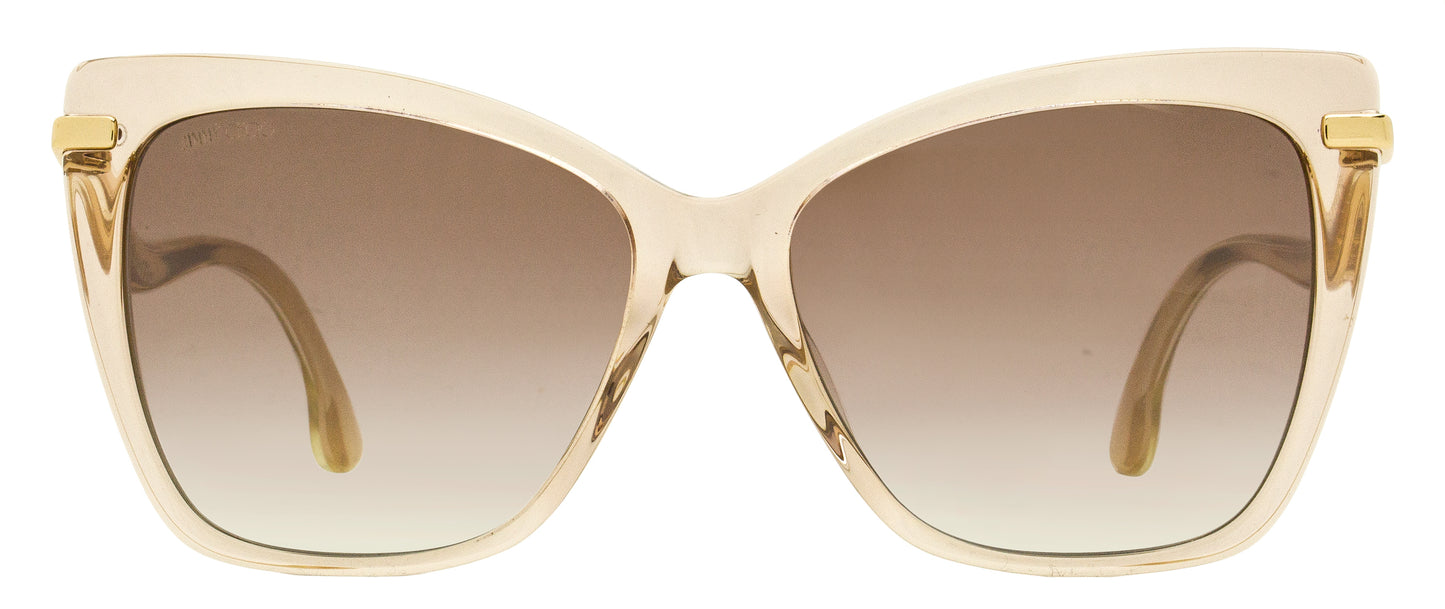 Jimmy Choo Butterfly Sunglasses Selby /G FWMNQ Nude 57mm
