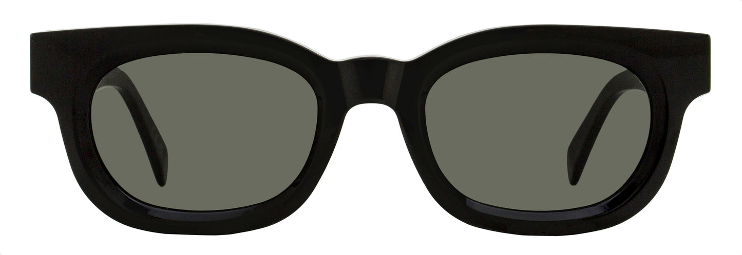 Retrosuperfuture Retro Oval Sunglasses Sempre DEJ Black 52mm