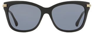 Jimmy Choo Rectangular Sunglasses Shade/S 807IR Black/Gold 55mm