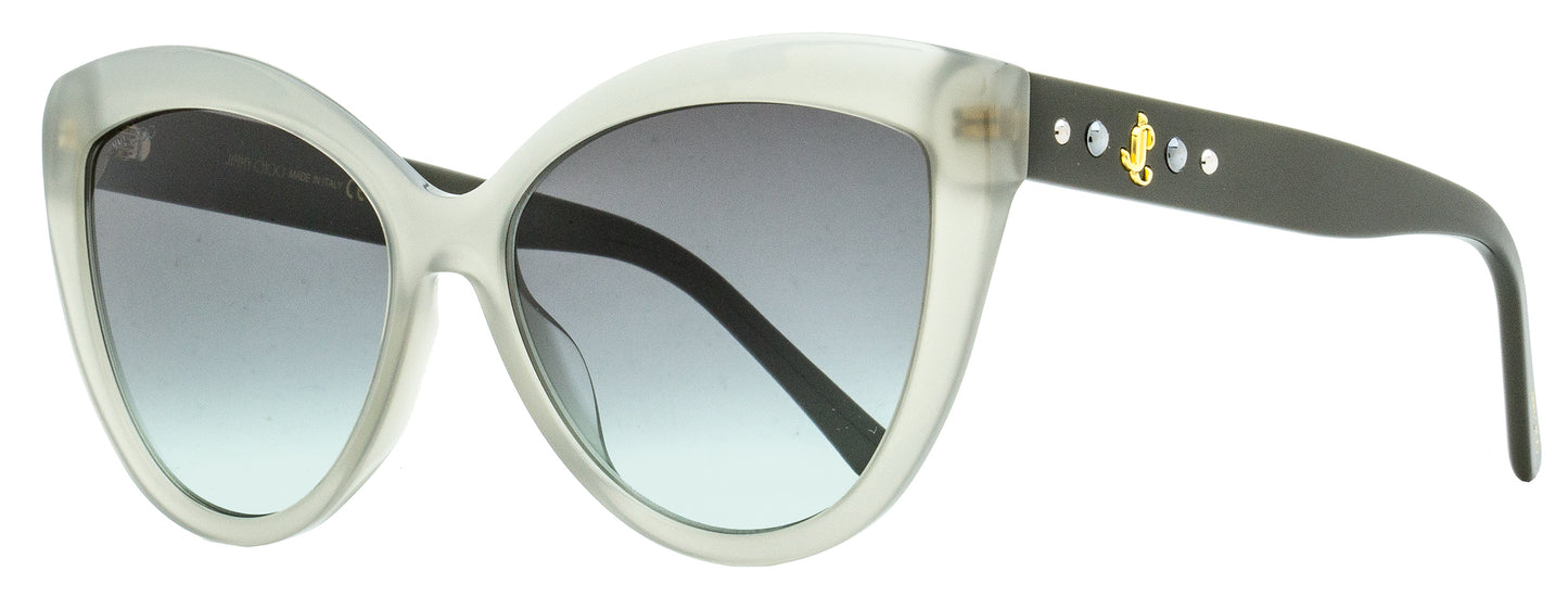 Jimmy Choo Butterfly Sunglasses Sinnie/G/S 1EDIB Green/Gray 57mm