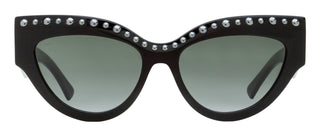 Jimmy Choo Cat Eye Sunglasses Sonja/G/S 8079O Black 55mm