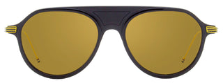 Thom Browne Pilot Sunglasses TB809 CNVYGLD Navy/Gold 55mm