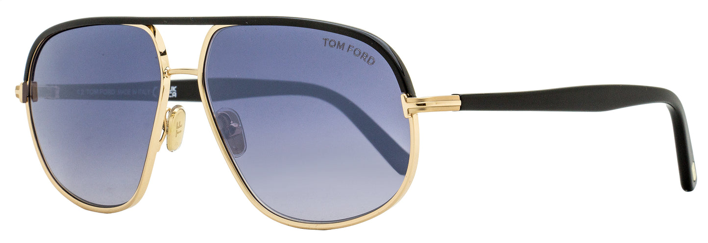 Tom Ford Maxwell Sunglasses TF1019 28B Black/Gold 59mm FT1019