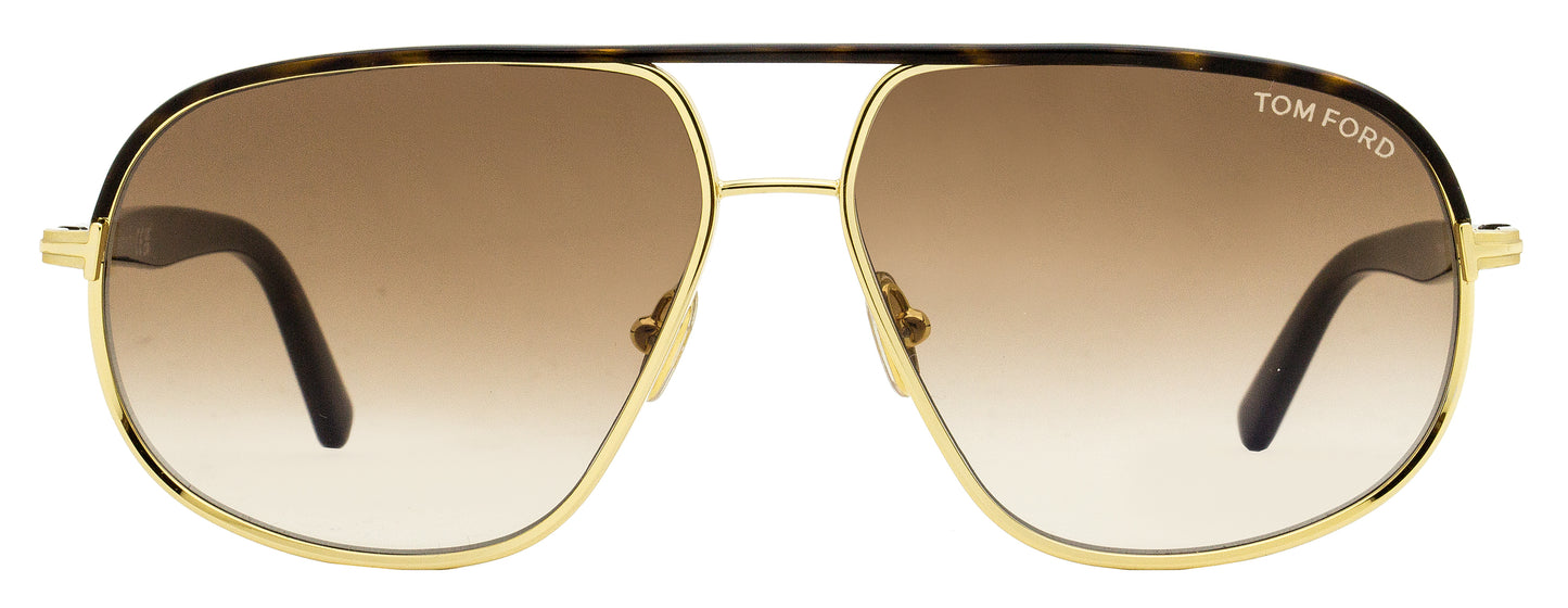 Tom Ford Maxwell Sunglasses TF1019 30F Havana/Gold 59mm FT1019