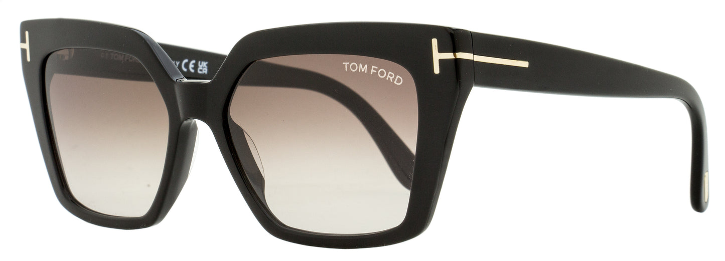 Tom Ford Winona Sunglasses TF1030 01Z Black 53mm FT1030