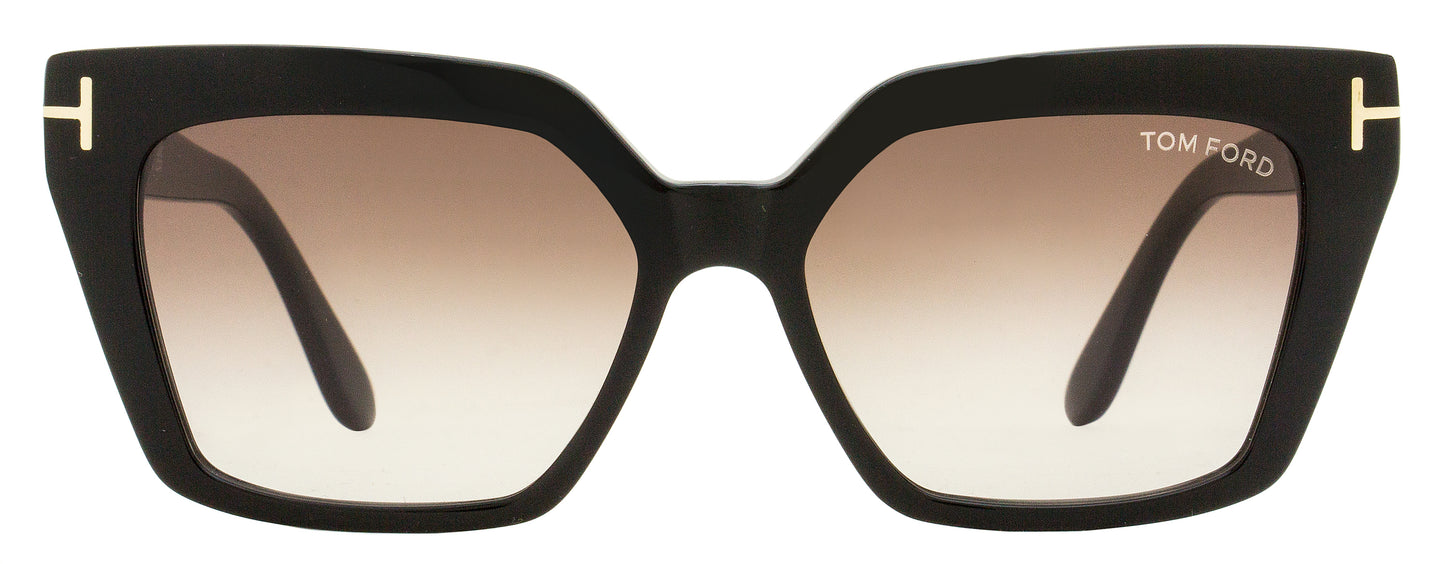 Tom Ford Winona Sunglasses TF1030 01Z Black 53mm FT1030