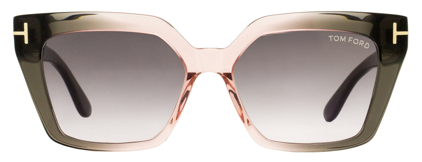 Tom Ford Winona Sunglasses TF1030 20G Gray-Rose 53mm FT1030