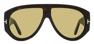 Tom Ford Bronson Pilot Sunglasses TF1044 52N Dark Havana 60mm