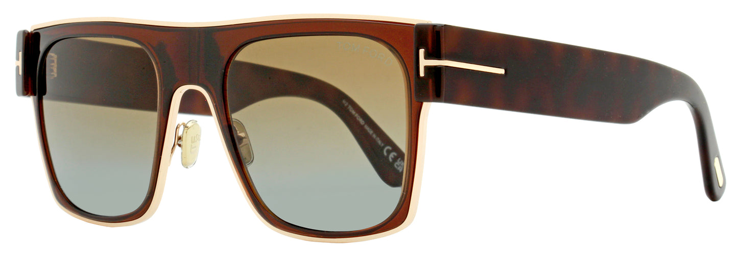 Tom Ford Edwin Sunglasses TF1073 48F Brown/Gold 54mm FT1073